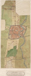 Carte de Haarlem - Jacob van Deventer